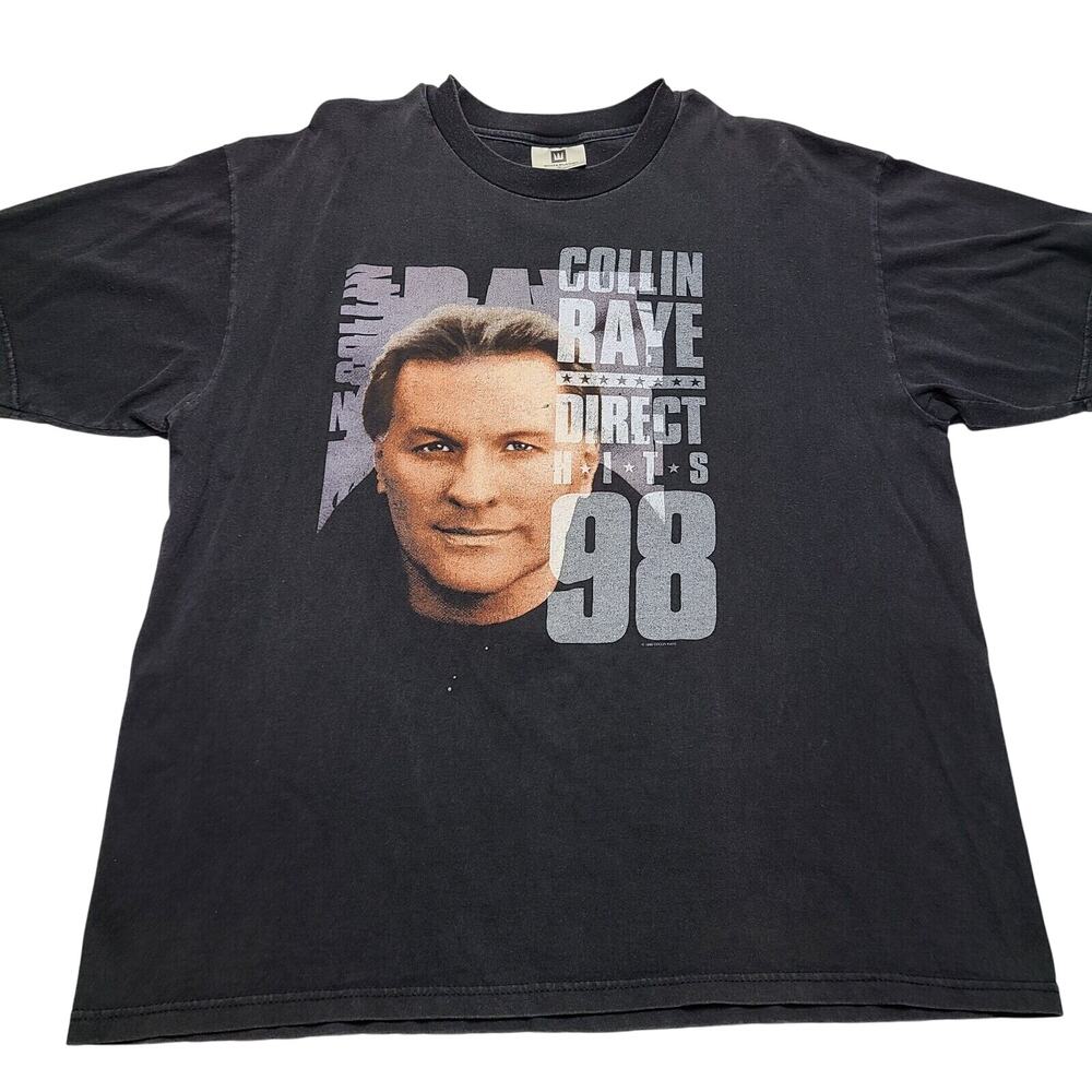 Vintage Winterland 1998 Collin Raye Country Direct Hits T-Shirt Men's Size XL